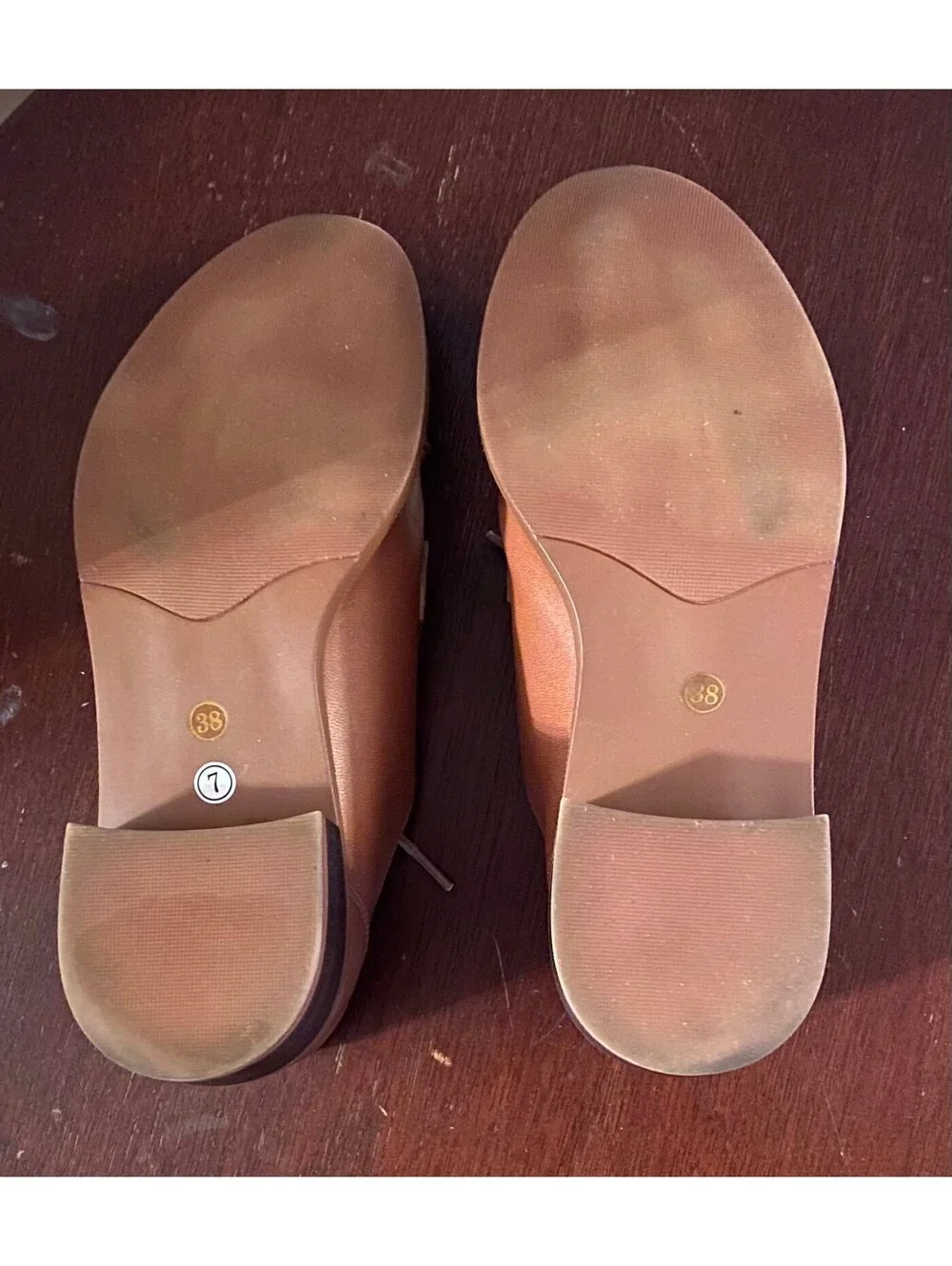 Men’s Classic Cap-Toe Formal Dress Shoes unbranded Size 7